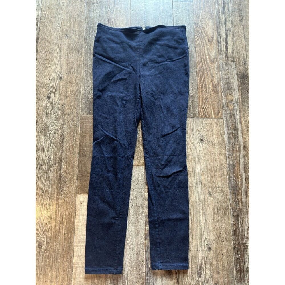Veronica Beard Black Slim Leg Trousers